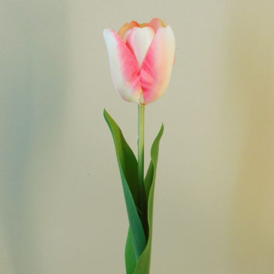 Artificial Tulips Pink 41cm Artificial Flowers